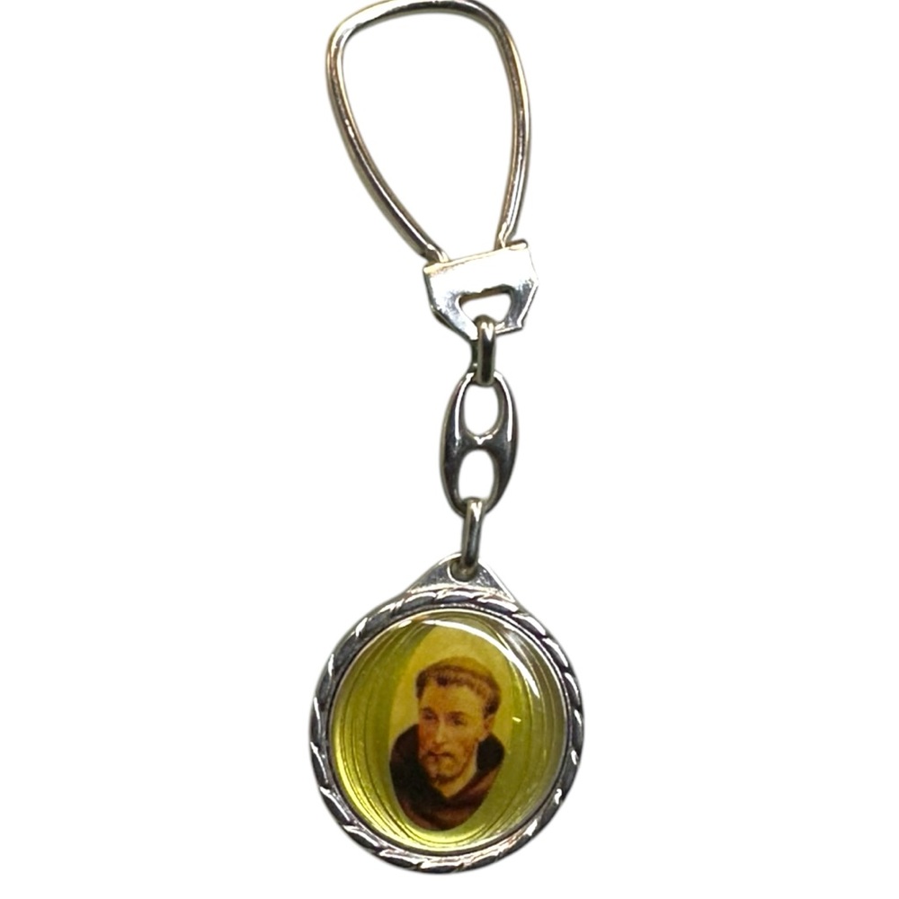 Charm/pendant Saint Francis of Assisi, patron of animals ecology & merchants